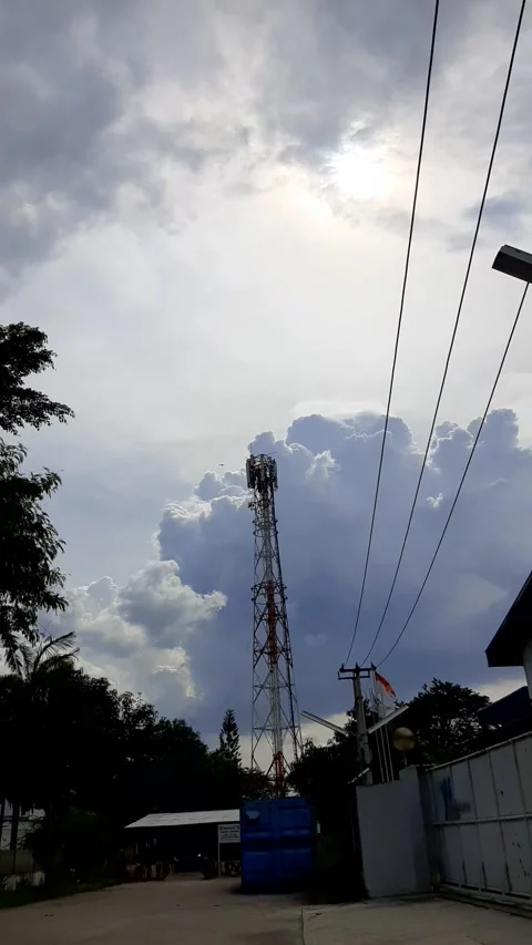 Awan cerah Stock Footage 176760970