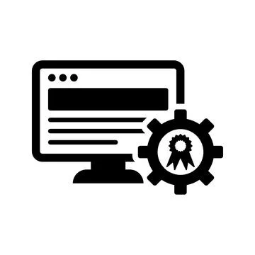 Award, best seo, website optimization icon. Illustration