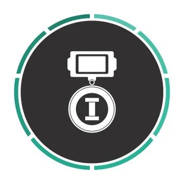 Award computer symbol Stock Illustration