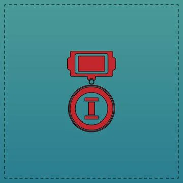 Award computer symbol Stock Illustration