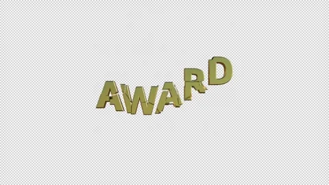 AWARD Stock Footage 307980533