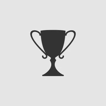 Award icon flat Stock Illustration