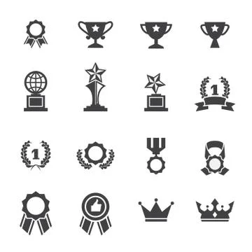 Award icon Illustrazione stock
