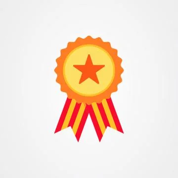 Award icon. simple flat vector illustration Stock Illustration