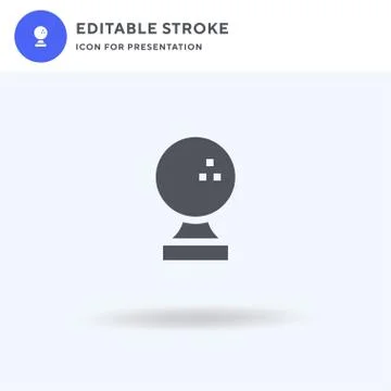 Award icon vector, filled flat sign, solid pictogram isolated on white, logo  Illustrazione stock