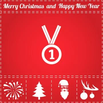 Award Icon Vector Stock Illustration