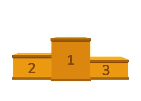 Award nomination platform. Stock Illustration