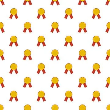 Award pattern seamless Stock Illustration