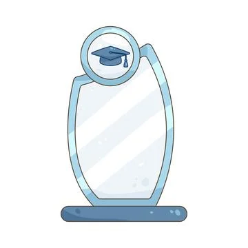 Award plaque Stock-Illustration