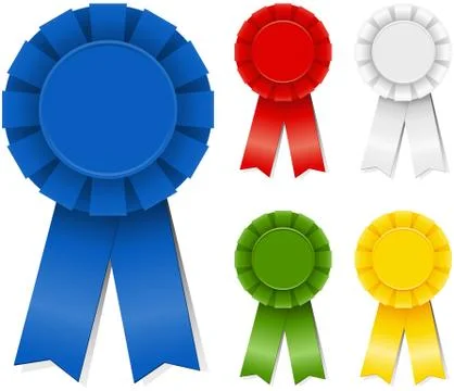 Award Ribbons Stock Illustration