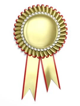 Award rosette Stock Illustration