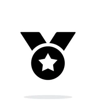 Award simple icon on white background. Stock Illustration