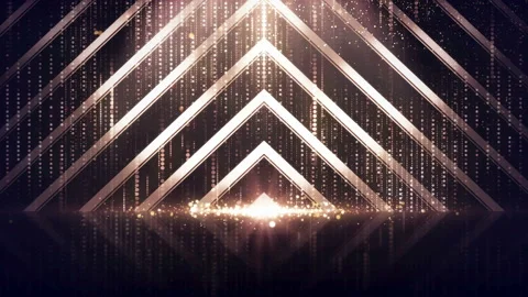 Award Stage Background loop.Gold Background 1 Stock Footage 138490093