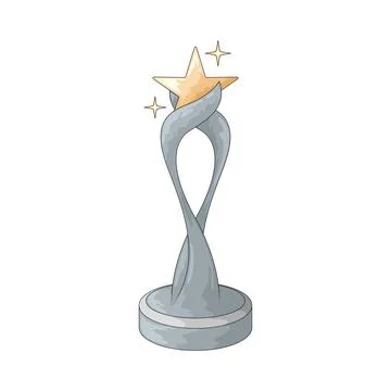 Award Trophy illustration 스톡 일러스트
