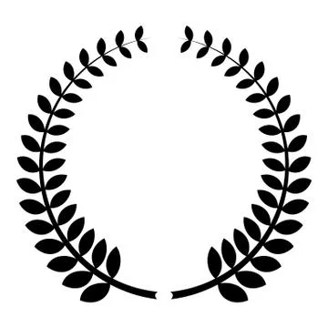 Awarding icon, simple style Stock Illustration
