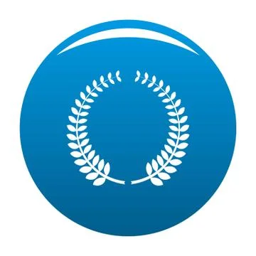 Awarding icon vector blue Stock Illustration