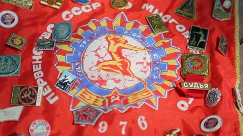 Awards, badges Stock Footage 40472171