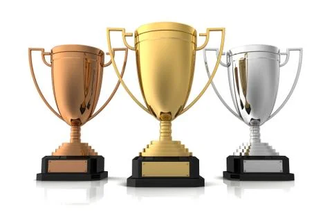 Awards concept   3d illustration Stock Illustration