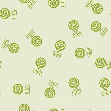 Awards game development glyph vector seamless pattern Stock Illustration