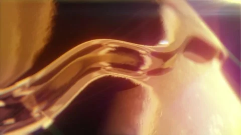 Awards Gold Waves Loop Background Stock-Footage 76004290