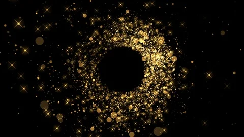Awards golden particles overlay Stock Footage 99072225