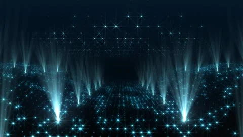 Awards Night Pathway Background Stock Footage 348019925