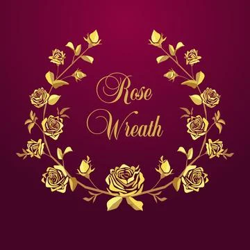 Awards roses Illustrazione stock