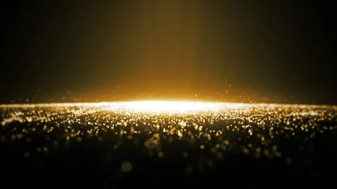 Awards shiny gold particles loop Vidéo 130926942