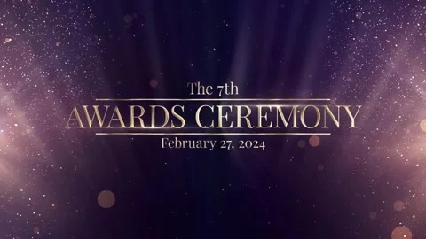 Awards Titles Stock After Effects
