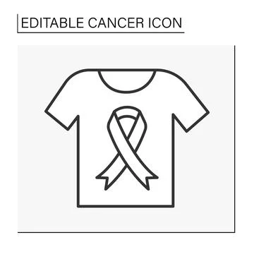 Awareness line icon Stock Illustration