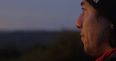 In awe with beauty Stock Footage 90079314