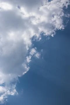 Awe-Inspiring Blue Cloudscape. Stock Photos