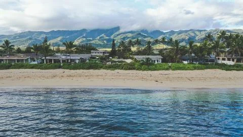Āweoweo Beach Foto stock