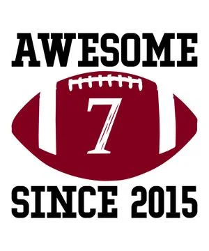 Awesome since 2015 Stock Illustration