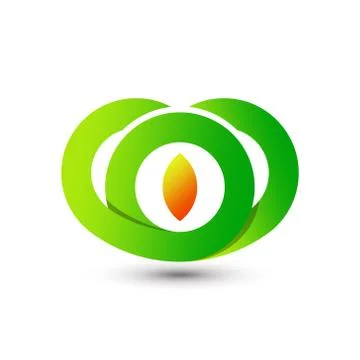 Awesome Abstract Gradient Letter W Green Company Modern Logo Design Vector Te Иллюстрация