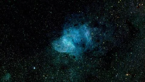 Awesome beautiful nebula somewhere in outer space. Elements of this image fur Stock Photos