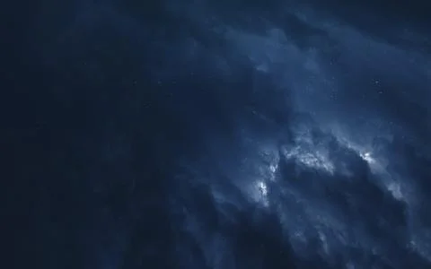 Awesome beautiful starfield somewhere in deep space. Elements of this image イラスト素材