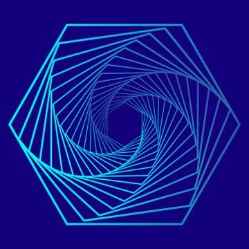 Awesome Blue Transform Background Design 库存插图