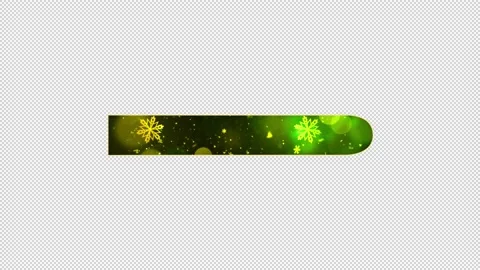 Awesome Christmas lower thirds with alpha channel Stock Footage 236399689