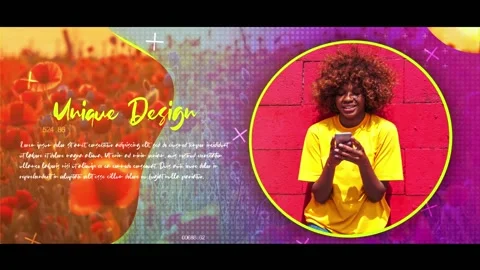 Awesome Colorful Slideshow 스톡 After Effects