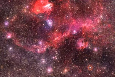 Awesome of endless cosmos. Elements of this image furnished by NASA Stock-Fotos