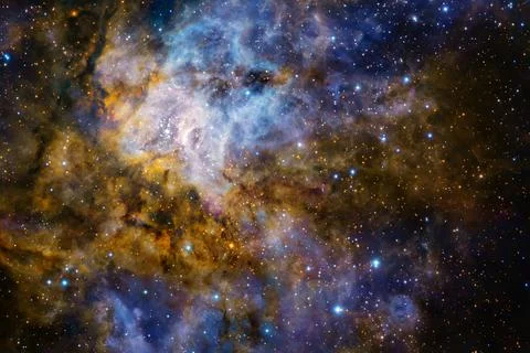 Awesome of endless cosmos. Elements of this image furnished by NASA 写真素材