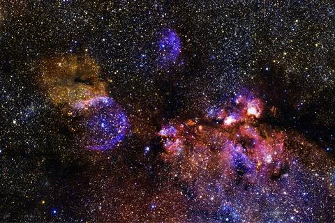 Awesome of endless cosmos. Elements of this image furnished by NASA 库存照片