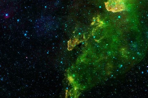 Awesome of endless cosmos. Elements of this image furnished by NASA Stockfoto's