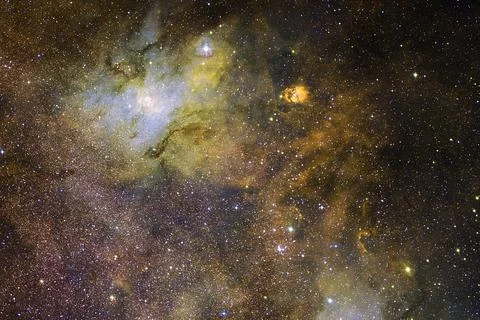 Awesome of endless cosmos. Elements of this image furnished by NASA Foto stock