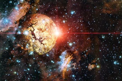 Awesome of endless cosmos. Elements of this image furnished by NASA Stock Photos