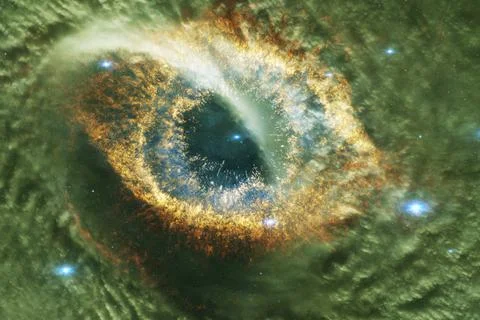 Awesome of endless cosmos. Elements of this image furnished by NASA Foto stock