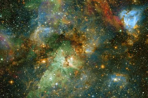 Awesome of endless cosmos. Elements of this image furnished by NASA Fotos Stock