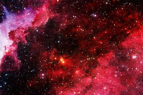 Awesome of endless cosmos. Elements of this image furnished by NASA Foto stock