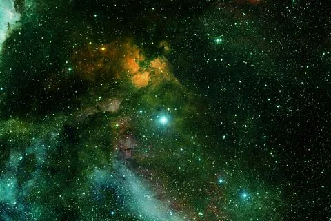 Awesome of endless cosmos. Elements of this image furnished by NASA Foto stock